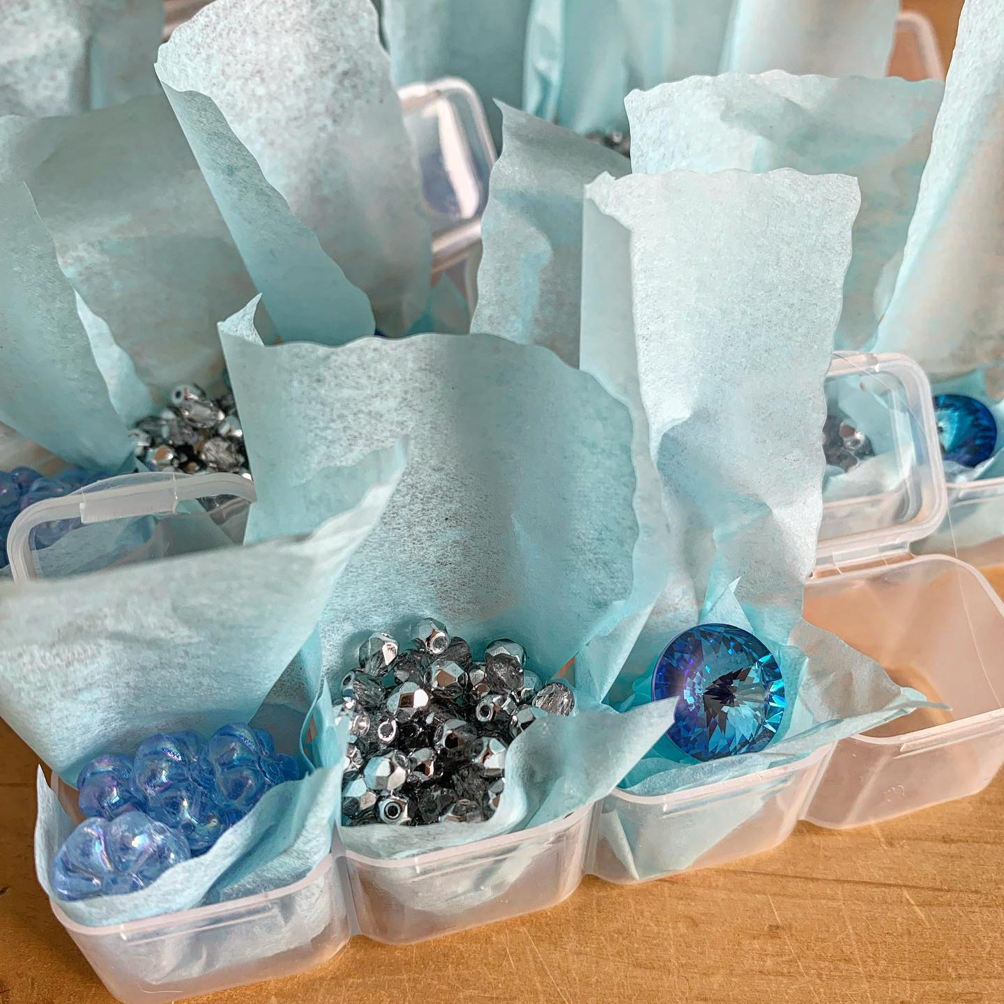 OUTLET Czech Glass Beads Advent Calendar – 24 Days, 28 Unique Bead Designs