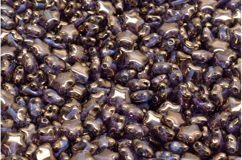 フラットスタービーズ、クリスタルブロンズ（00030-14415）、ガラス、チェコ共和国