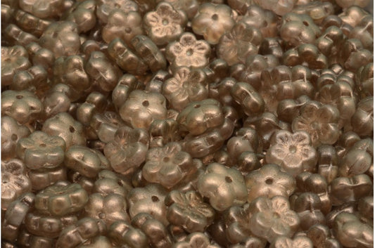 Cherry Flower Beads, Crystal 29270 (00030-29270), Glass, Czech Republic