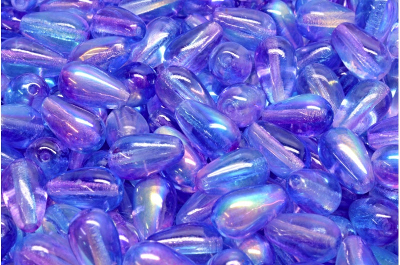 ドロップビーズ、クリスタル 48102 (00030-48102)、ガラス、チェコ共和国