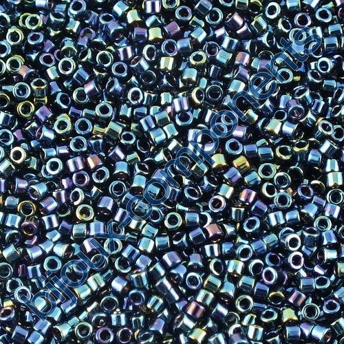 Miyuki DELICA Rocailles, Blue Iris (# DB0002), Glas, Japan