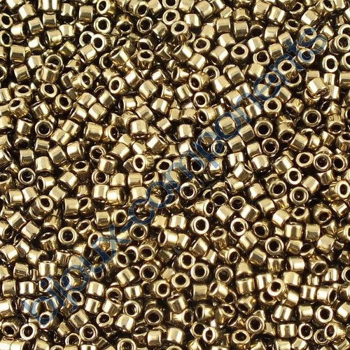 Miyuki DELICA Seed Beads Rocailles, Metallic Bronze (# DB0022), Glass, Japan