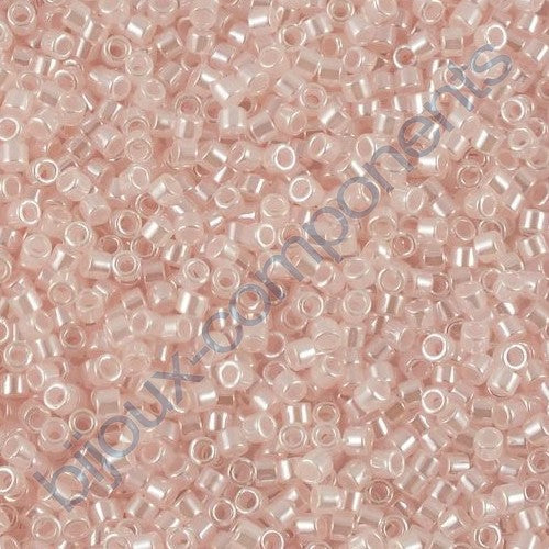 Miyuki DELICA Rocailles, Ceylon Baby Pink (#DB0234), Glas, Japan