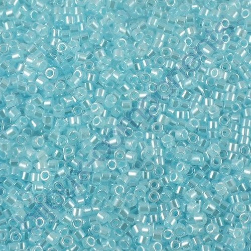 Miyuki DELICA Rocailles, Ceylon Pastellblau (#DB0239), Glas, Japan