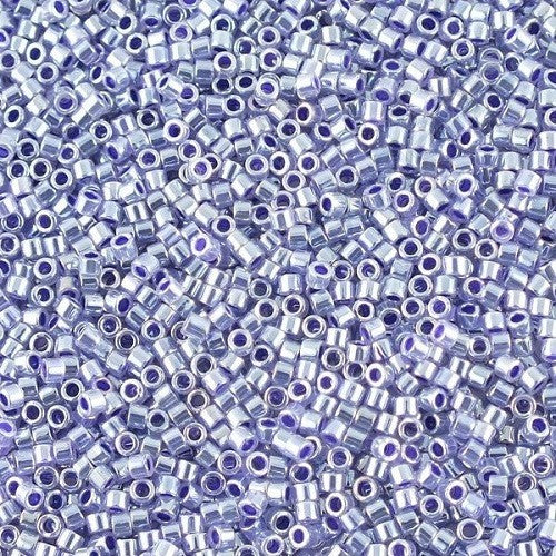 Miyuki DELICA Rocailles, Ceylon Violet (# DB0250), Glas, Japan