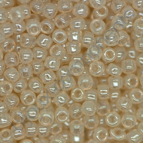 TOHO Round Seed Beads Rocailles, Ceylon Lt.Ivory (# 147), Glass, Japan