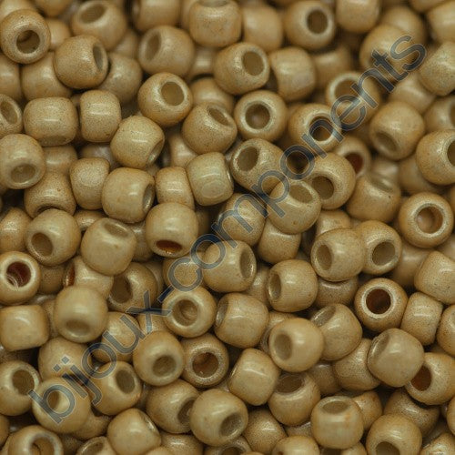 TOHO Round Seed Beads Rocailles, Permanent Finish Matte Galvanized Starlight (# Pf557F), Glass, Japan