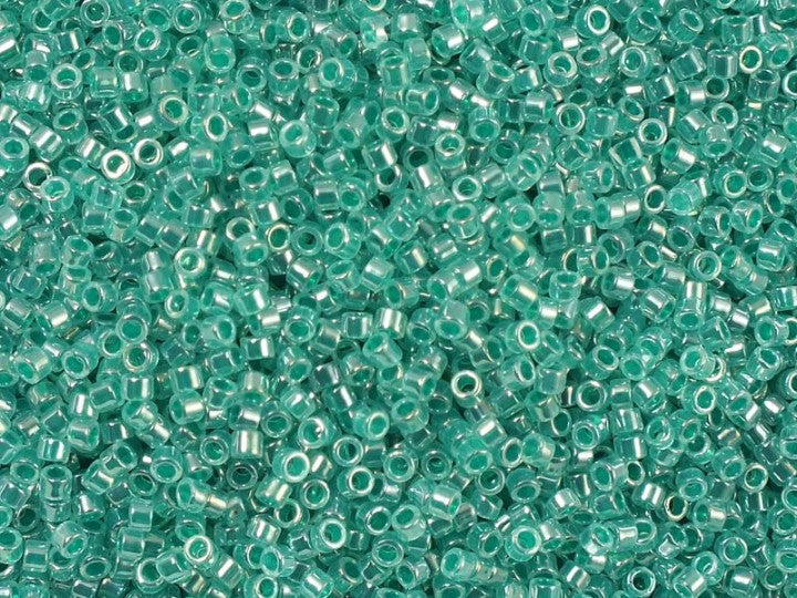 TOHO Treasure Rocailles, Ceylon Lt.Sea Green (), Glas, Japan 