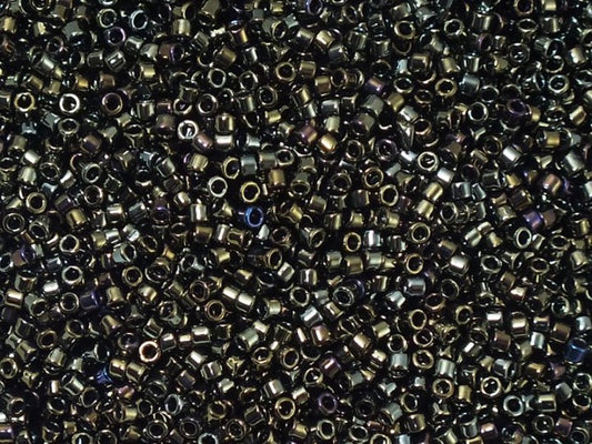TOHO Treasure Seed Beads Rocailles, Metallic Iris Brown (), Glass, Japan