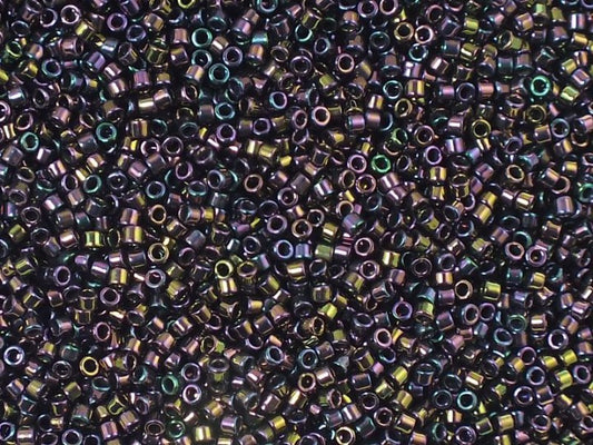TOHO Treasure Seed Beads Rocailles, Metallic Iris Purple (), Glass, Japan