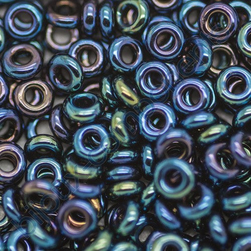 TOHO Demi Round Spacer Seed Beads Rocailles, Metallic Cosmos (# 88), Glass, Japan