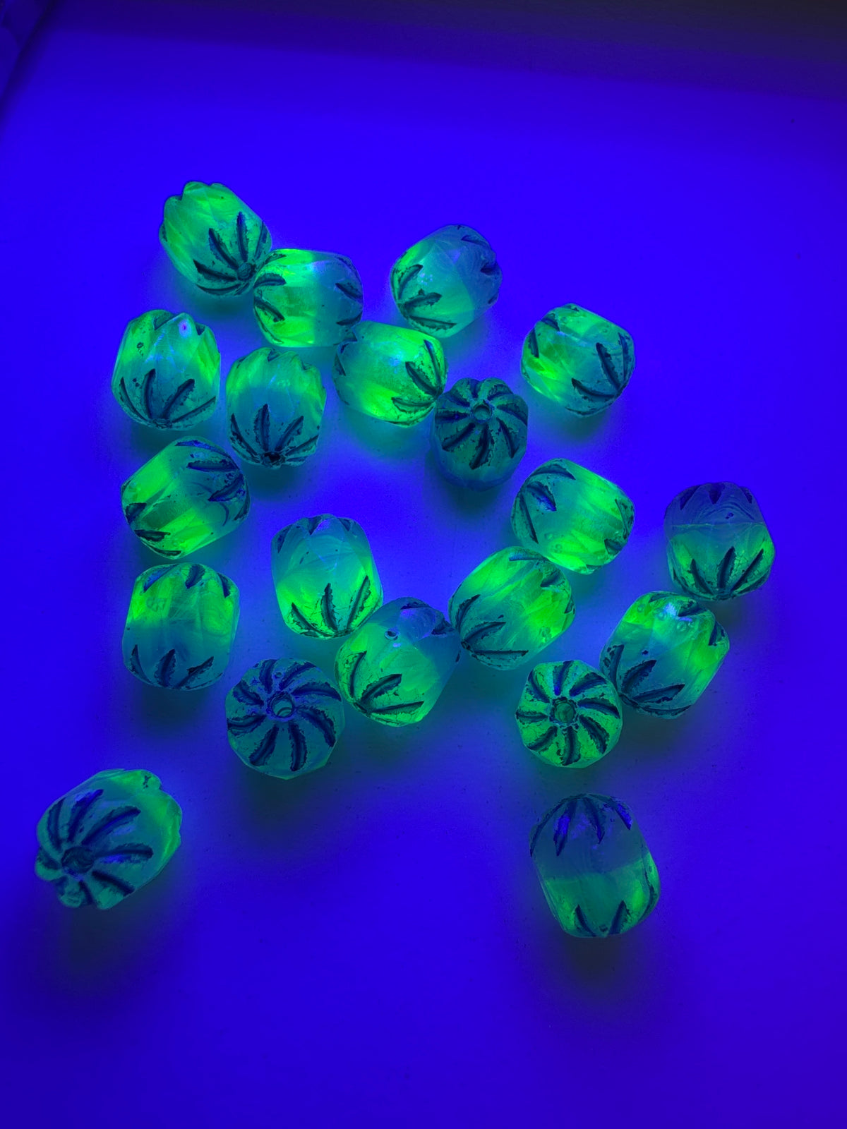 Fire Polished Faceted Cathedral Beads, X1136 47530 (x1136-47530), Glass, Czech Republic
