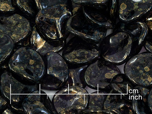 OUTLET 250g Rose Petal Beads, 14 x 13 mm, 20510 Senegal Violet (111-00077-14x13-20510-15695)