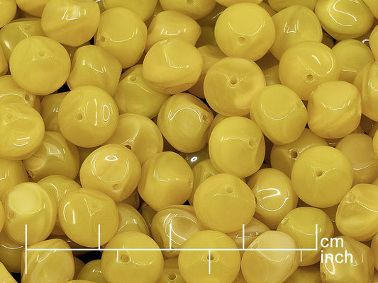 OUTLET 250g Pressed Czech Glass Beads, 9 mm, 84040 (111-19206-09x09-84040)