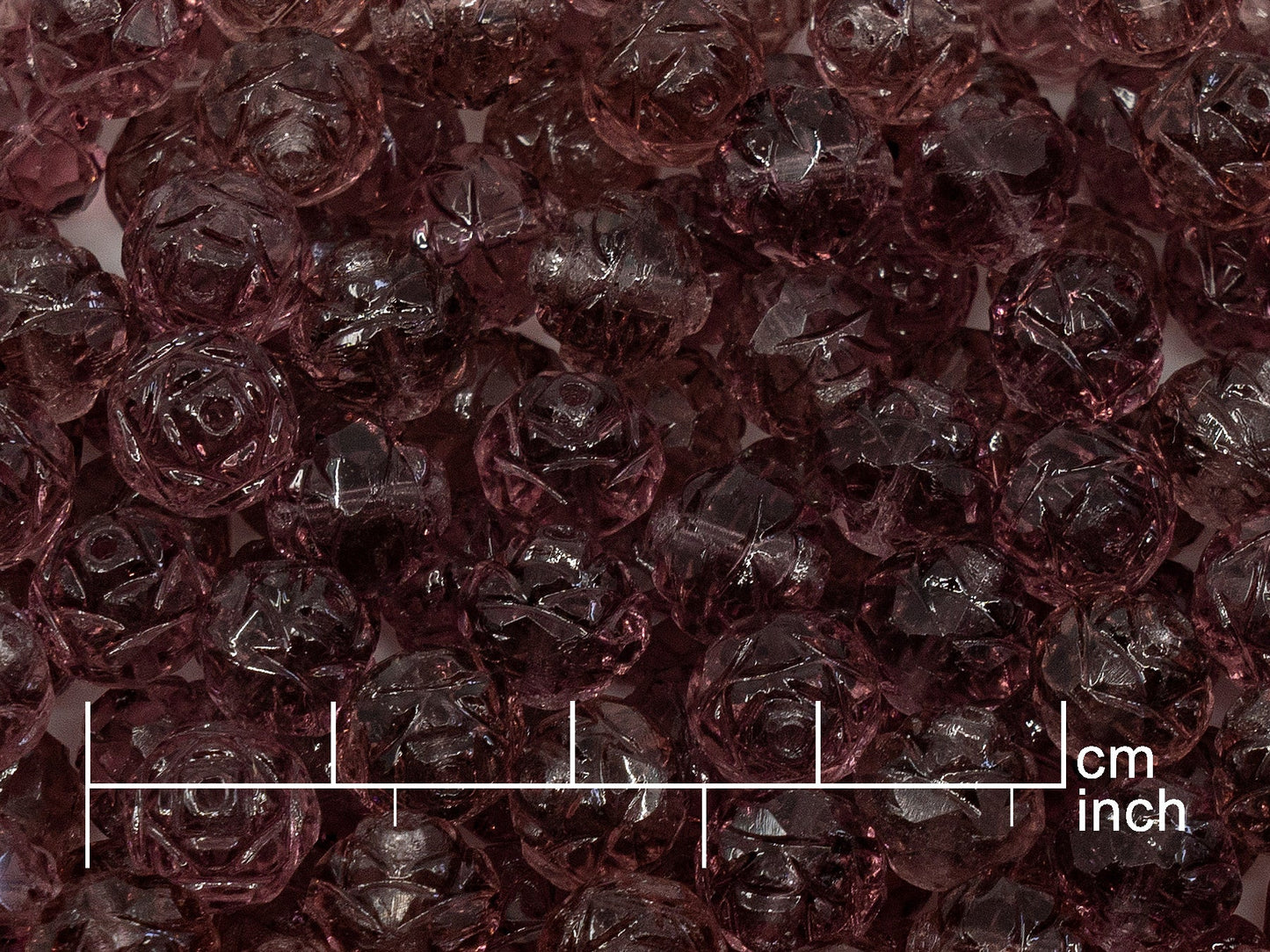 OUTLET 10 grams Cathedral Faceted Fire Polished Beads, 7 x 8 mm, Transparent Light Amethyst (20040), Glass, Czech Republic