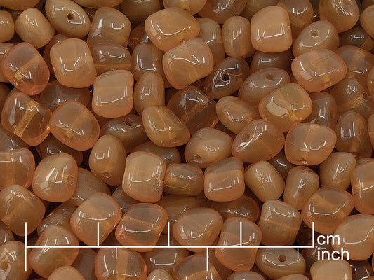 アウトレット 250g プレスチェコガラスビーズ 6 x 8 mm 12000個 (111-42001-06x08-12000)