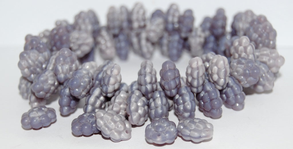 OUTLET 10 grams Grape Beads, Silky Lavender (21350), Glass, Czech Republic