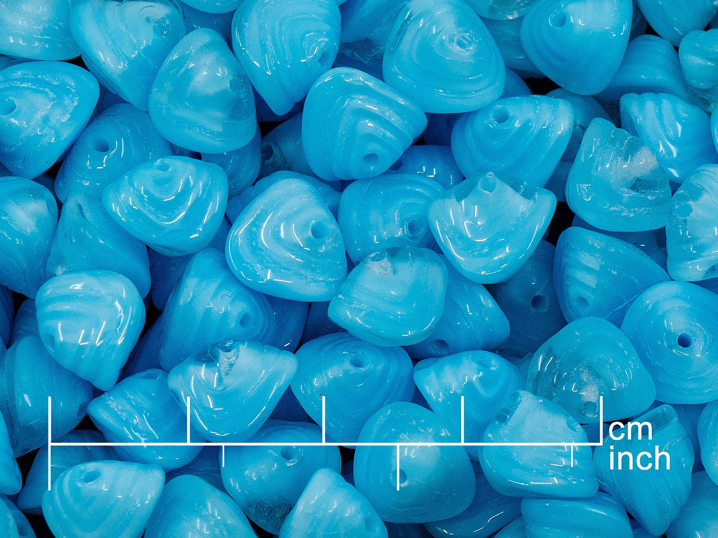 OUTLET 250g Pressed Czech Glass Beads (OUTL-13-8_250g)