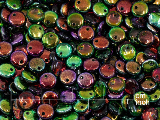 OUTLET 10 grams Lentil Beads, Crystal 16314 (00030-16314), Glass, Czech Republic