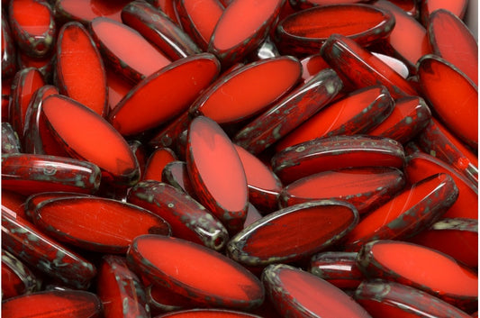 Table Cut Ship Flat Beads, 6918 Stain Strong (06918-86805), Glass, Czech Republic