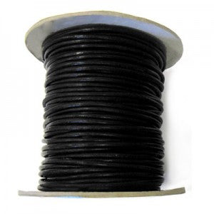 Round Leather Jewelry Thread 25m, 1mm