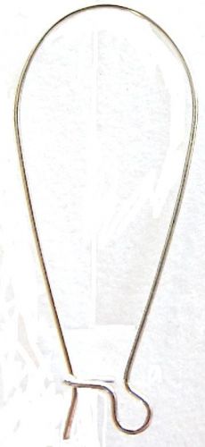 Afro Earring hook with safety catch approx. 35x15 mm