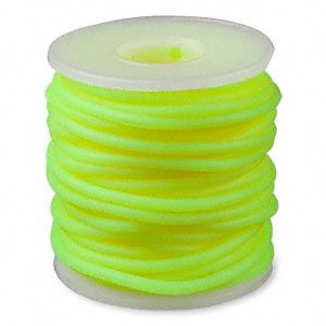 ゴム入り靴ひも、直径3mm、長さ2m
