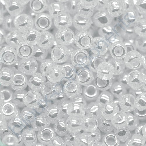 TOHO Round Seed Beads Rocailles, Ceylon Snowflake (# 141), Glass, Japan