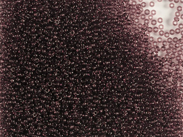 卸売（1kg / 500g）プレシオサオルネラシードビーズ、丸穴、ばら、アメジスト（20060）、ガラス、チェコ共和国製、OUTLET