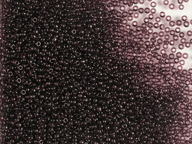 批发（1公斤/500克）Preciosa Ornela米珠，圆孔，散装，深紫水晶色（20080），玻璃，捷克共和国，清仓