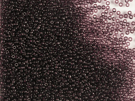 1 kg プレシオサ オルネラ シードビーズ コーティング 丸穴 マット ルース ダークアメジスト (20080) ガラス チェコ共和国 アウトレット