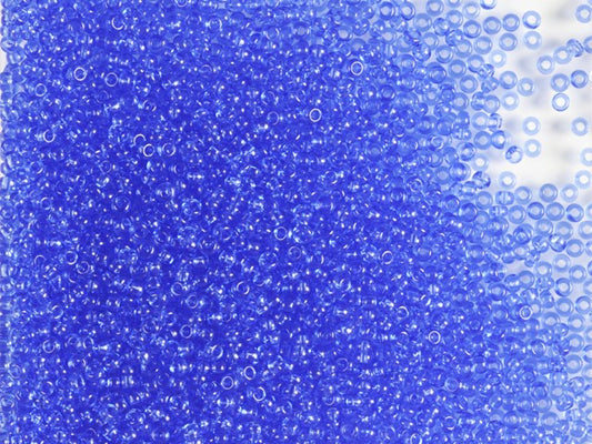1 kg プレシオサ オルネラ シードビーズ コーティング 丸穴 マット ルース ライトサファイア (30030) ガラス チェコ共和国 アウトレット