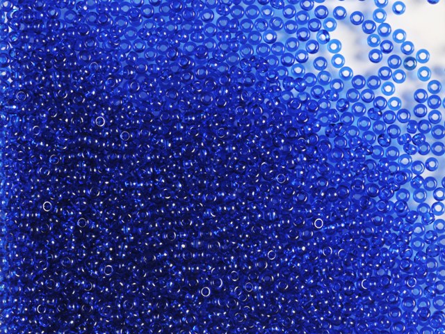Wholesale (1kg / 500g) Preciosa Ornela Seed Beads, Square Hole, Loose, Dark Aquamarine (60300), Glass, Czech Republic, OUTLET
