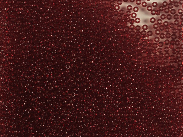批发（1公斤/500克）捷克Preciosa Ornela玻璃米珠，圆孔，散装，石榴红（90120），捷克共和国，OUTLET