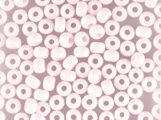 1 kg Preciosa Ornela Seed Beads, Round Hole, Loose, Opaque Pink (73420), Glass, Czech Republic, OUTLET