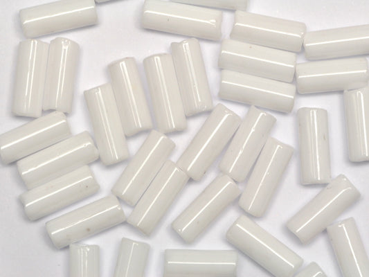 Wholesale (1kg / 500g) Preciosa Ornela Tubes, Round Hole, Loose, Tubes, Round Hole, Loose (03050), Glass, Czech Republic, OUTLET