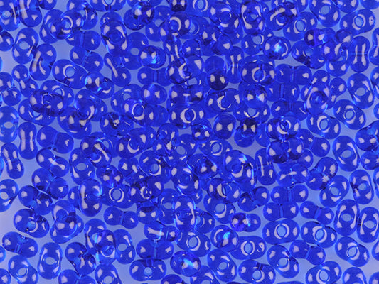Wholesale (1kg / 500g) Preciosa Ornela Farfalle, Loose, Dark Sapphire (30100), Glass, Czech Republic, OUTLET