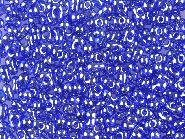 Wholesale (1kg / 500g) Preciosa Ornela Farfalle, Loose, Dark Sapphire, Sfinx (36100), Glass, Czech Republic, OUTLET