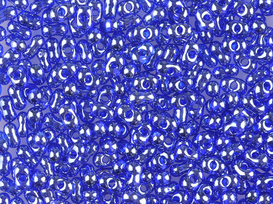 Wholesale (1kg / 500g) Preciosa Ornela Farfalle, Loose, Dark Sapphire, Sfinx (36100), Glass, Czech Republic, OUTLET
