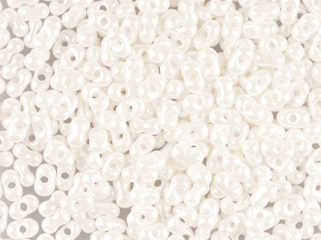 Wholesale (1kg / 500g) Preciosa Ornela Farfalle, Loose, Chalkwhite, Sfinx (46102), Glass, Czech Republic, OUTLET