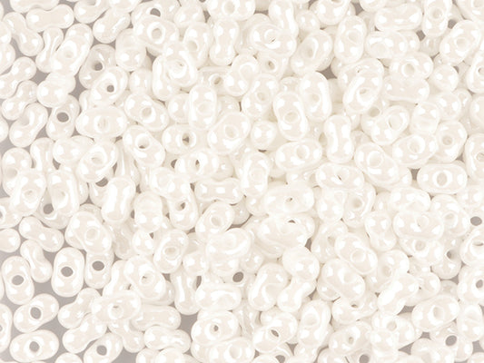 Wholesale (1kg / 500g) Preciosa Ornela Farfalle, Loose, Chalkwhite, Sfinx (46102), Glass, Czech Republic, OUTLET