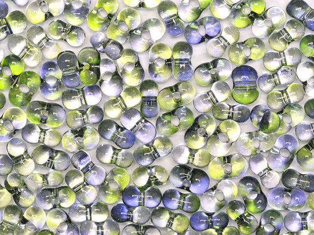 1 kg Preciosa Ornela トライアングル、トライアングルホール、バラ売り、ミックス (4m006)、ガラス、チェコ共和国、アウトレット