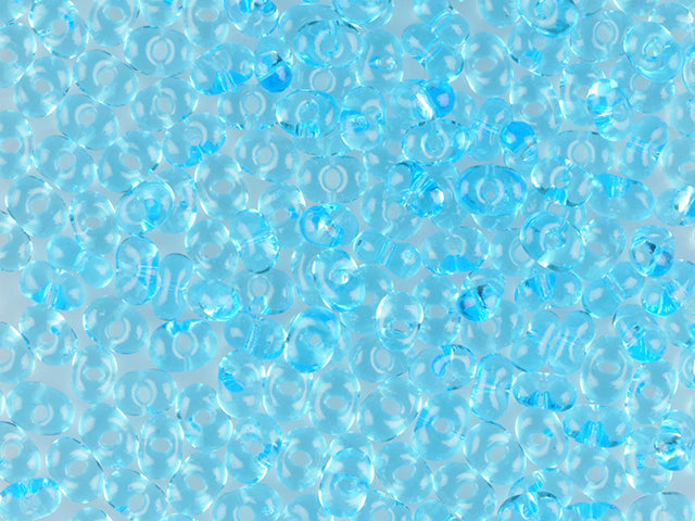 Wholesale (1kg / 500g) Preciosa Ornela Farfalle, Loose, Aquamarine (60010), Glass, Czech Republic, OUTLET