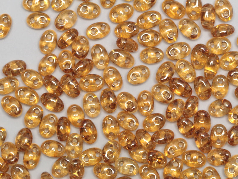 1 kg Preciosa Ornela Seed Beads Coated, Round Hole, Loose, Crystal, Orange Lustered (48018), Glass, Czech Republic, OUTLET