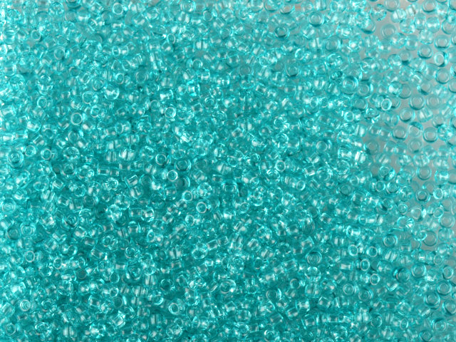Wholesale (1kg / 500g) Preciosa Ornela Seed Beads Coated, Round Hole, Loose, Green 2 Dyed Crystal (01165), Glass, Czech Republic, OUTLET
