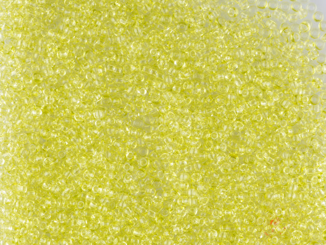 1 kg Preciosa Ornela Seed Beads Coated, Round Hole, Loose, Green 1 Dyed Crystal (01253), Glass, Czech Republic, OUTLET