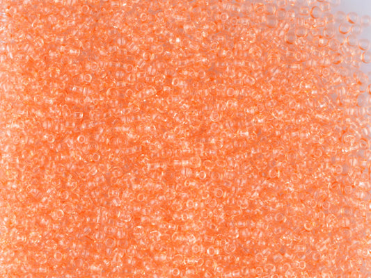 1 kg Preciosa Ornela Seed Beads Coated, Round Hole, Loose, Orange 1 Dyed Crystal (01285), Glass, Czech Republic, OUTLET