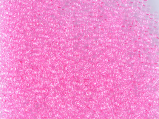 1 kg Preciosa Ornela Seed Beads Coated, Round Hole, Loose, Pink 1 Dyed Crystal (01292), Glass, Czech Republic, OUTLET