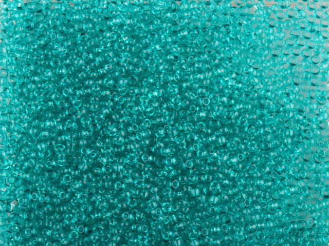 Wholesale (1kg / 500g) Preciosa Ornela Seed Beads Coated, Round Hole, Loose, Green 3 Dyed Crystal (01665), Glass, Czech Republic, OUTLET