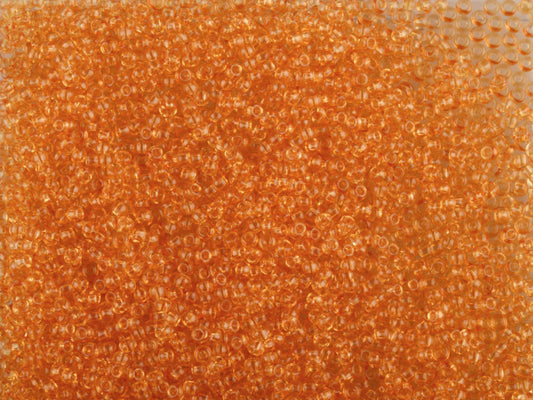 Wholesale (1kg / 500g) Preciosa Ornela Seed Beads Coated, Round Hole, Loose, Yellow 3 Dyed Crystal (01682), Glass, Czech Republic, OUTLET